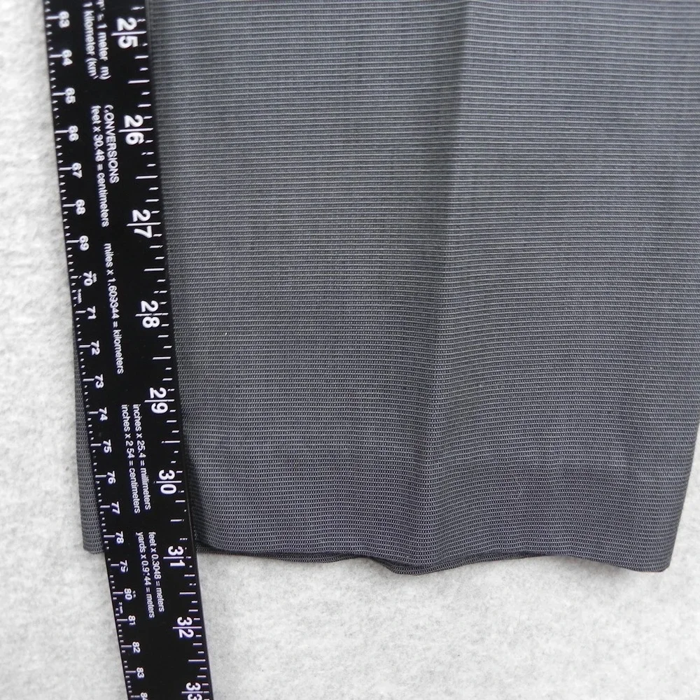 Banana Republic Pants Mens 31x32 Tailored Fit Dress Suit Gray Cotton Flat Front